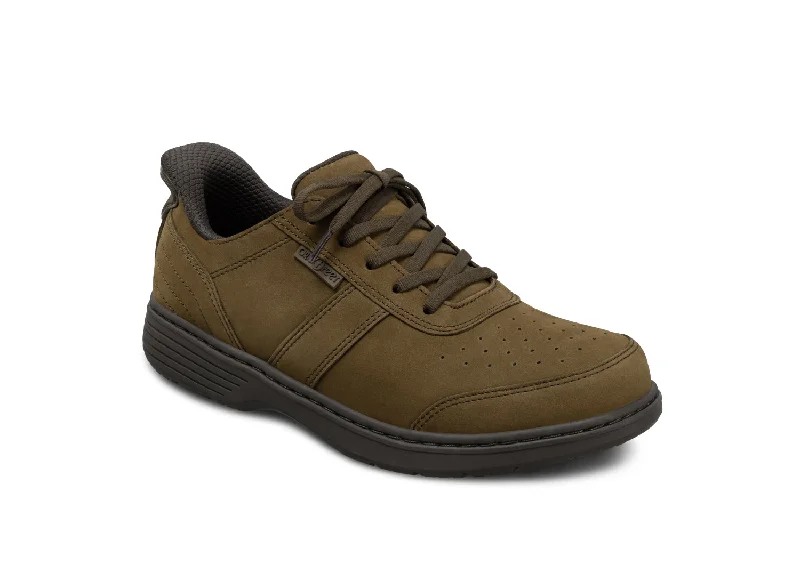 men casual shoes for walking-Pierre Hands-Free - Chocolate