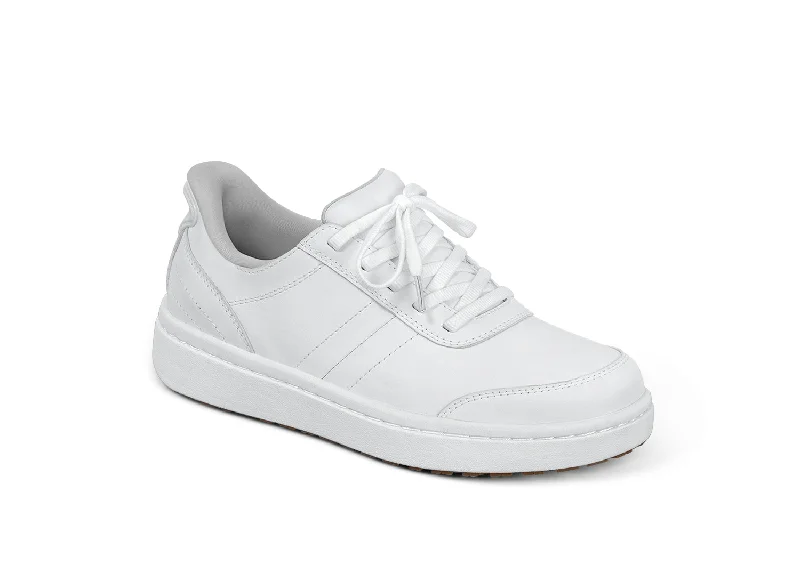 men casual shoes for work-Wander Hands-Free - White