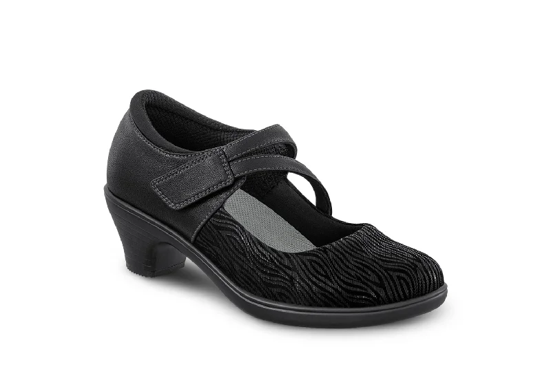 men casual shoes for wide feet-Ella - Black