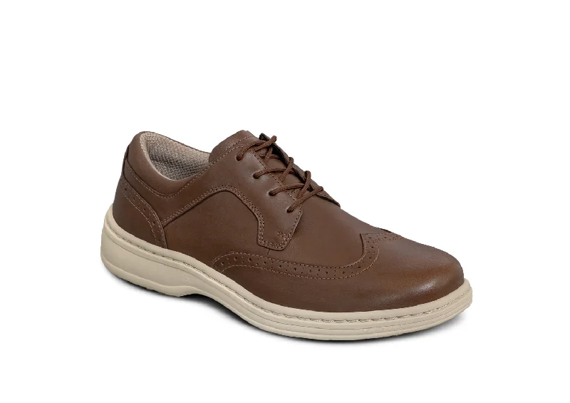 men casual shoes for fitness-Moreno - Brown