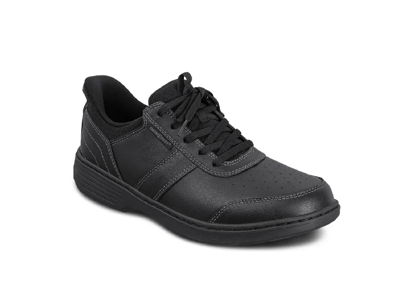 men casual shoes with breathable insole-Pierre Hands-Free - Black