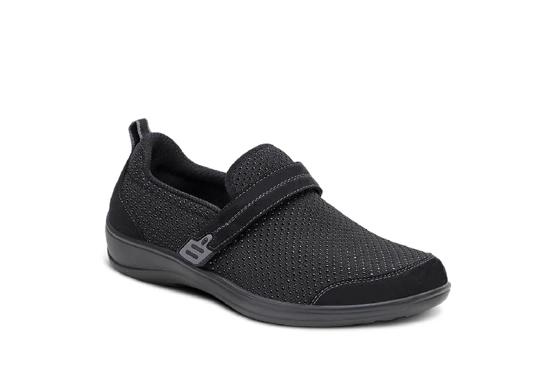 men casual shoes slip-resistant-Quincy - Black