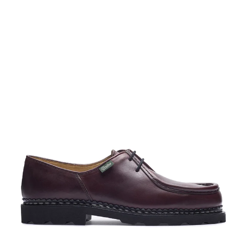 men casual shoes with extra cushioning-Paraboot Michael Marche Chromex Shoe Bordeaux