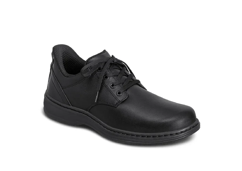 men casual shoes with contrast stitching-Claude Hands-Free - Charcoal