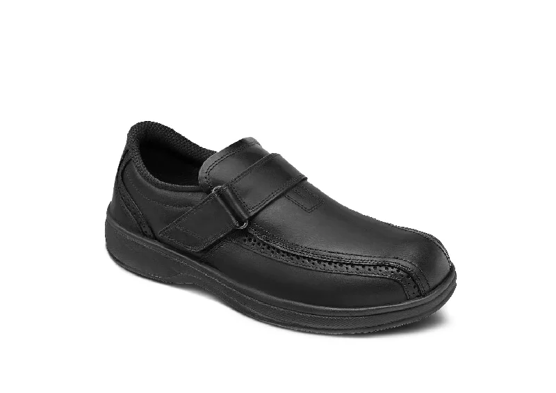 men casual shoes with memory foam-Lincoln Center - Black