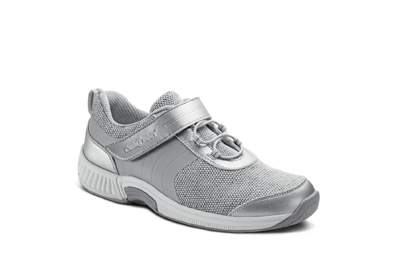 men casual shoes leather-Joelle - Gray