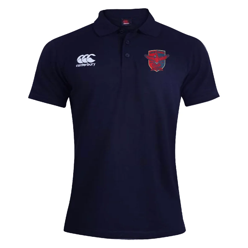 men clothing winter gloves-Charlotte Cardinals Rugby Club Waimak Polo by Canterbury