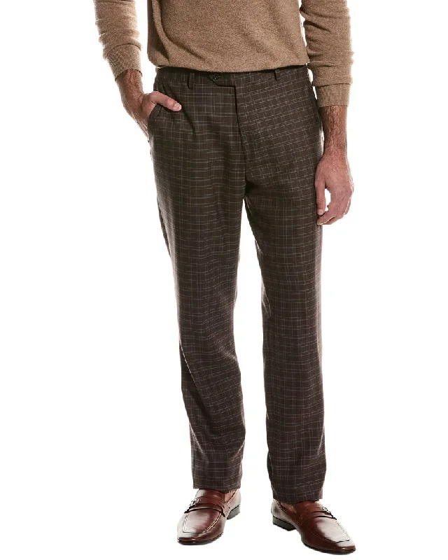 men clothing patterned trousers-Todd Snyder Sutton Fit Wool Trouser