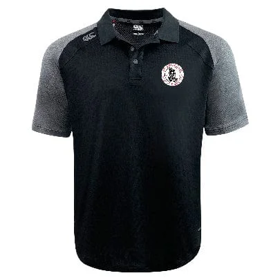 men clothing printed shirt-Fox Valley Rugby Elite Polo by Canterbury