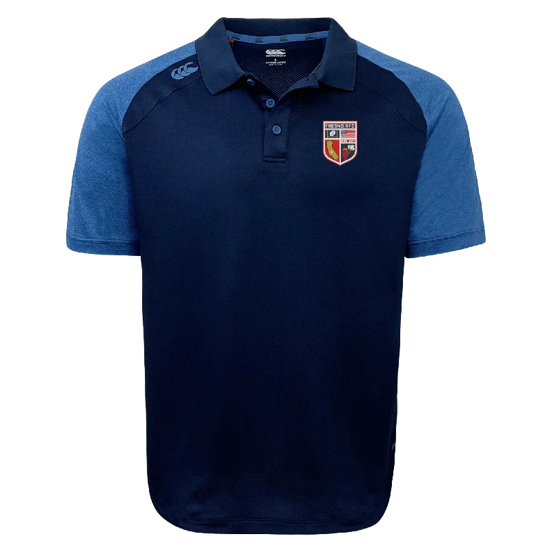 men clothing slim-fit jeans-Fresno RFC Elite Polo by Canterbury