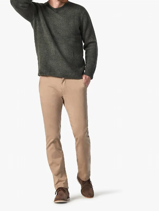 men clothing insulated jacket-Charisma Chino Pants In Khaki Twill