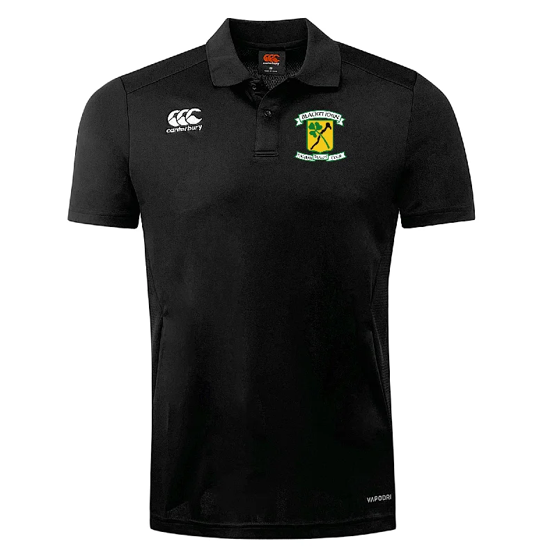 men clothing summer pants-Blackthorn RFC Club Dry Polo by Canterbury