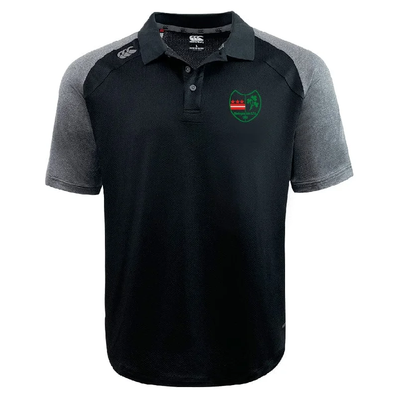 men clothing chino pants-Washington Irish Rugby Elite Polo by Canterbury