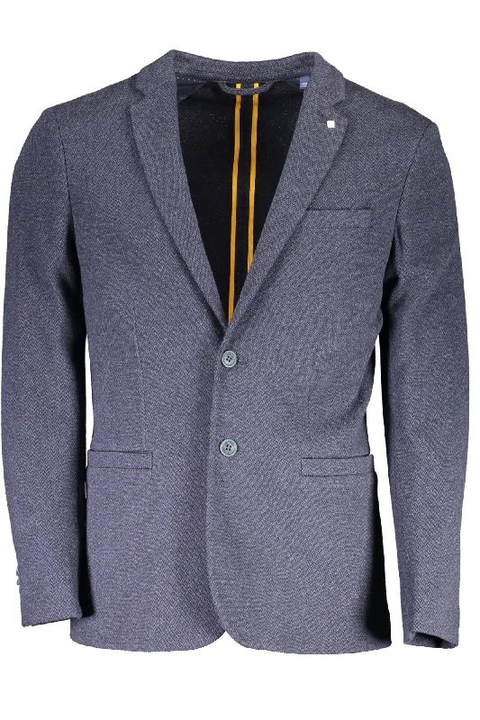 men clothing linen shirt-Gant Elegant  Classic Long Sleeve Men's Jacket