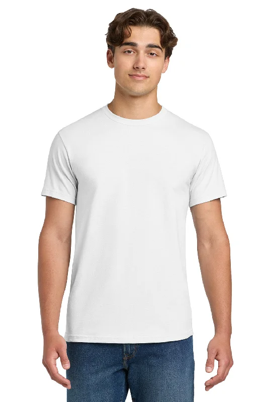 men clothing lightweight jacket-Gildan Mens Hammer Short Sleeve Crewneck T-Shirt - White