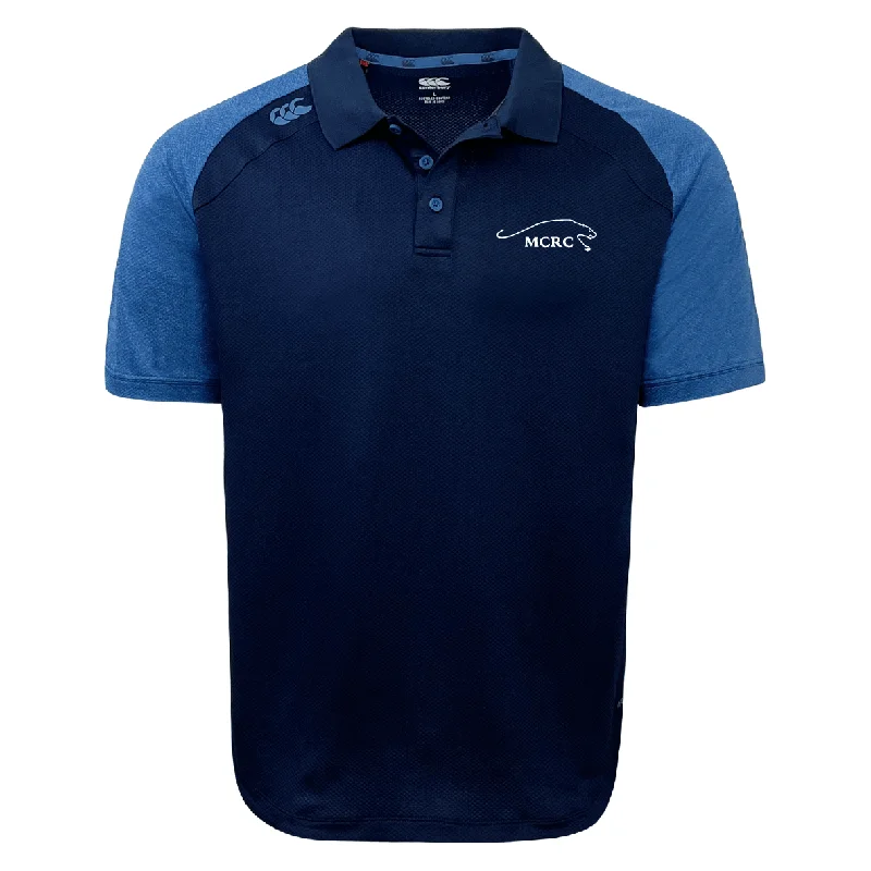 men clothing formal wear-Middlebury College Rugby Elite Polo by Canterbury