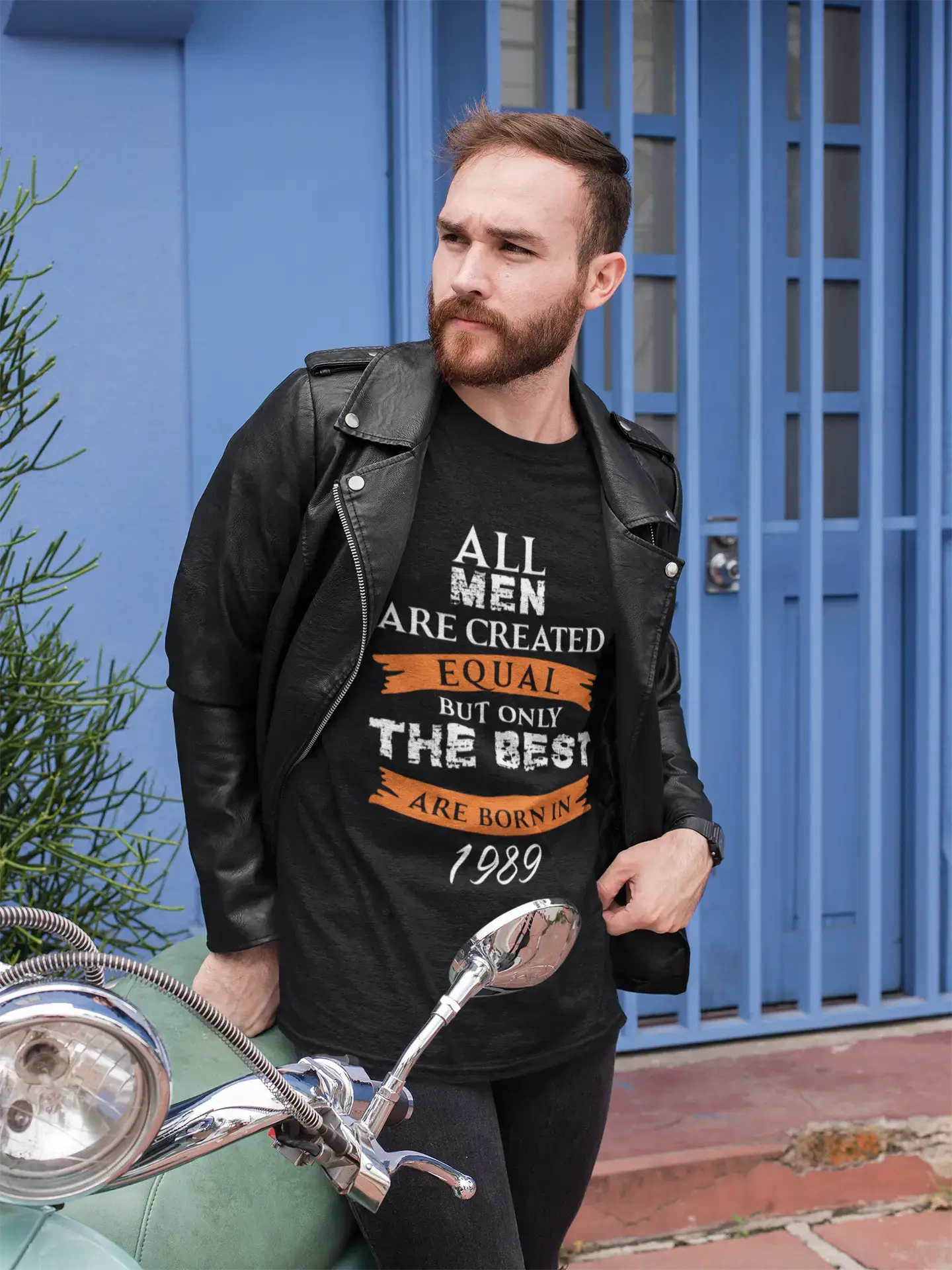 men clothing summer jacket-1989, Only the Best are Born in 1989 Men's T-shirt Black Birthday Gift 00509