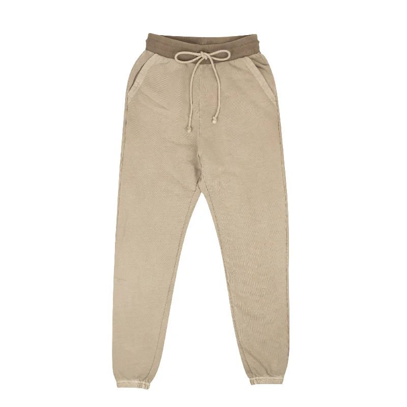 men clothing dress shirt-JOHN ELLIOTT Tan Clay Cotton 1992 Jogger Sweatpants