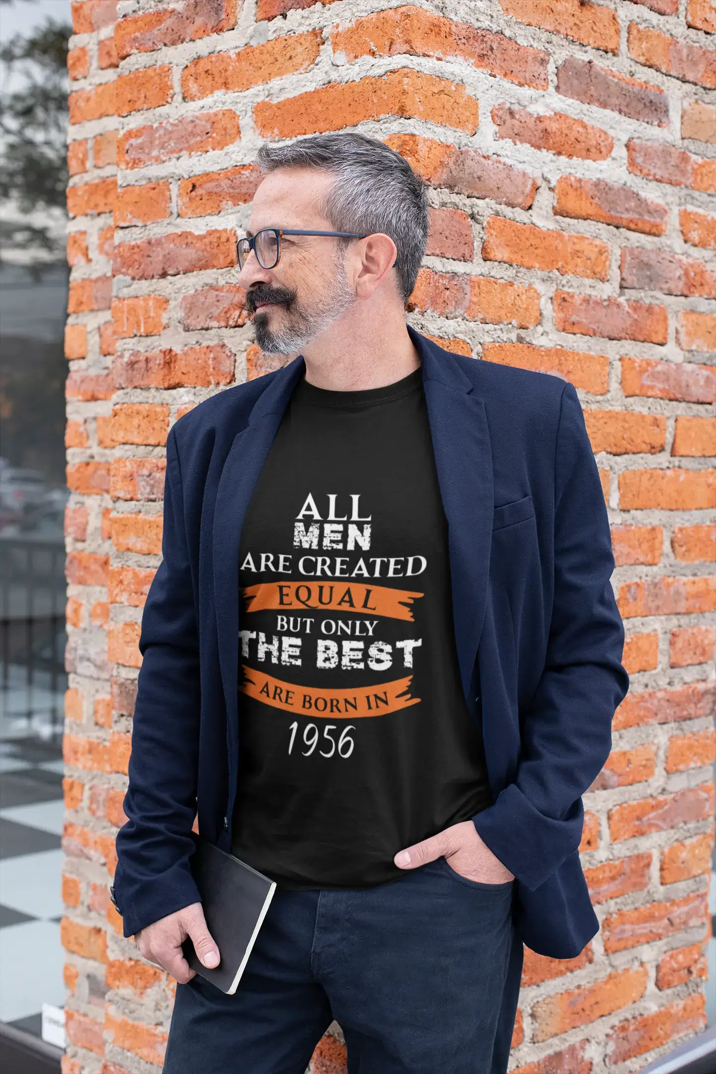 men clothing tailored pants-1956, Only the Best are Born in 1956 Men's T-shirt Black Birthday Gift 00509