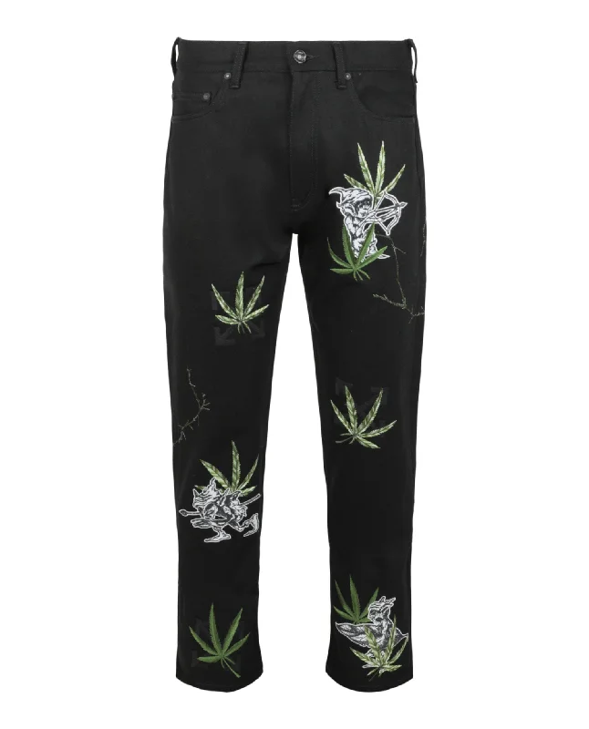 men clothing formal jacket-Weed Skate Fit Jeans