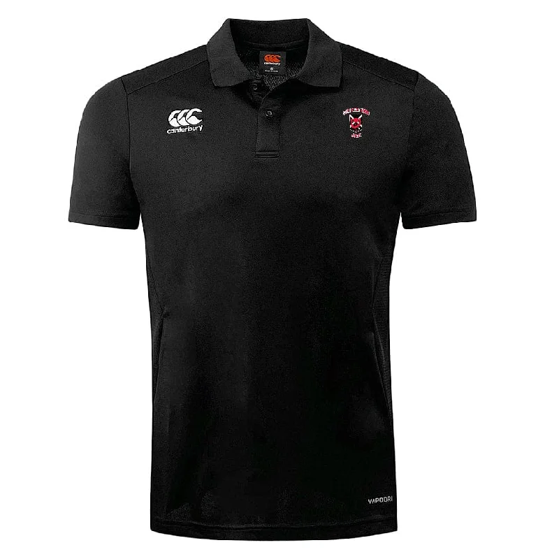 men clothing fleece vest-Denver Highlanders RFC Club Dry Polo by Canterbury