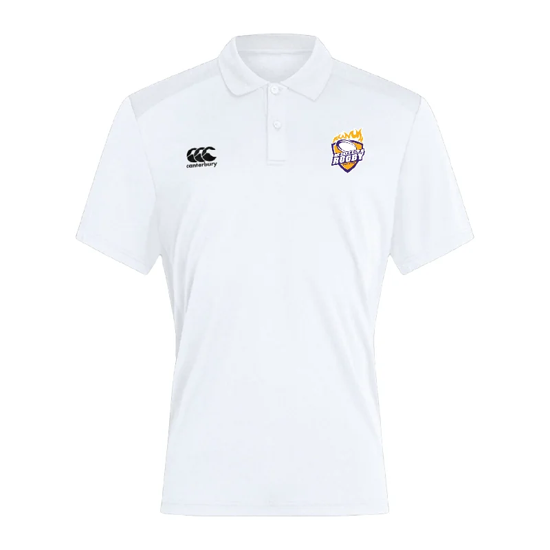 men clothing summer jacket-Indianola Rugby Club Dry Polo by Canterbury