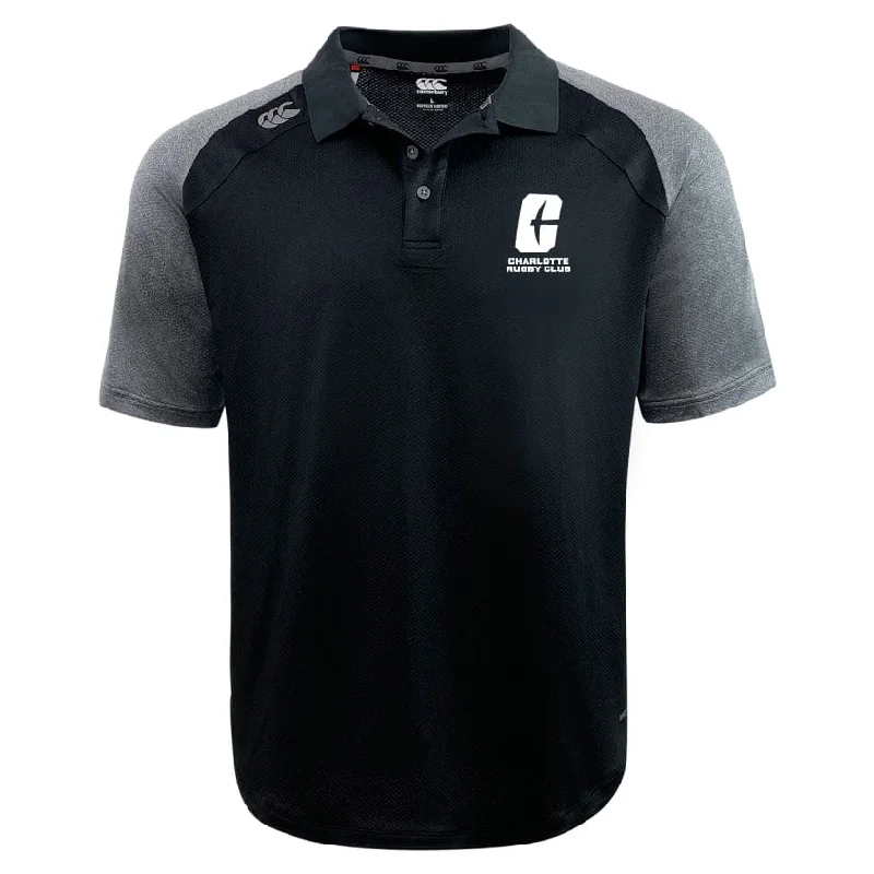 men clothing warm sweater-UNC Charlotte Elite Polo by Canterbury