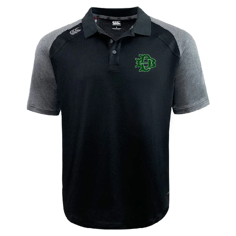 men clothing athletic joggers-Denver Barbarians Elite Polo by Canterbury