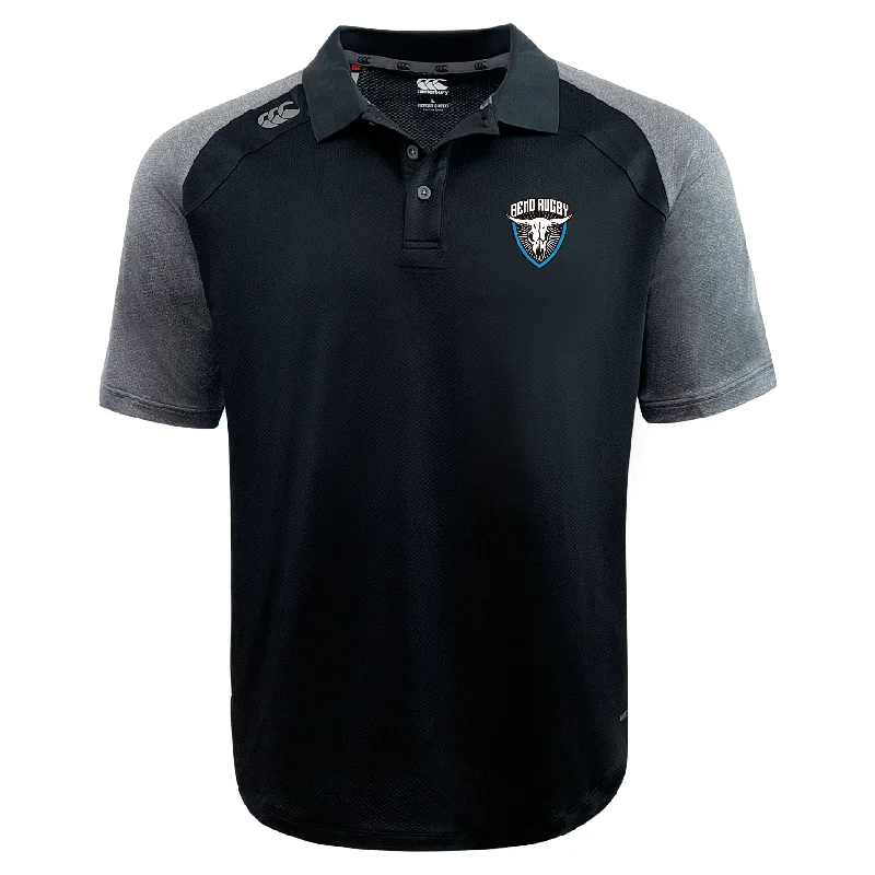 men clothing lightweight jacket-Bend Rugby Elite Polo by Canterbury