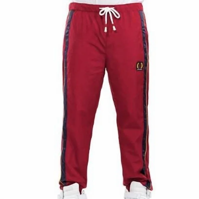 men clothing insulated jacket-Men's Imperial Sweatpant In Crimson