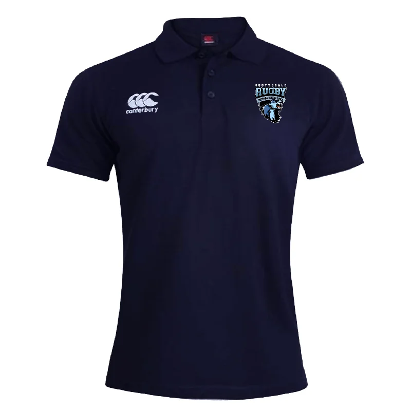 men clothing fleece vest-Scottsdale Rugby Waimak Polo by Canterbury