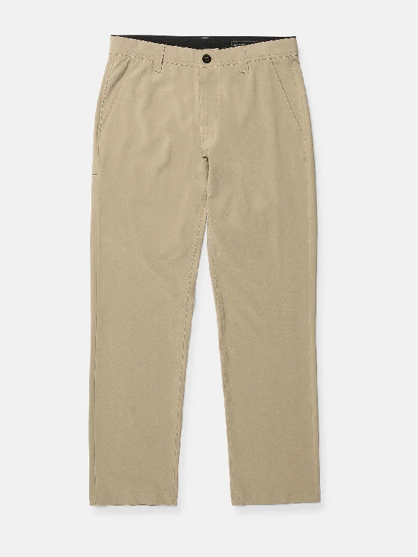 men clothing track pants-Ironwood Tech Chino Pants - Khaki