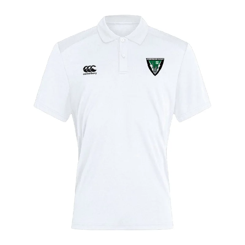 men clothing crew neck t-shirt-Birmingham Rugby Club Dry Polo by Canterbury