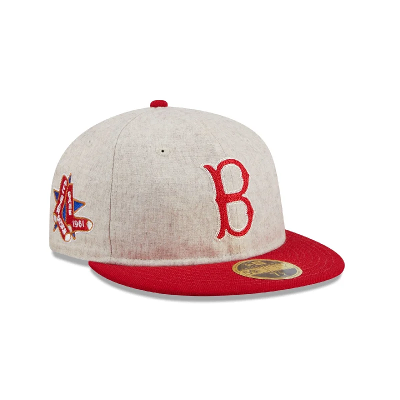 Boston Red Sox Melton Wool Retro Crown 59FIFTY Fitted Hat