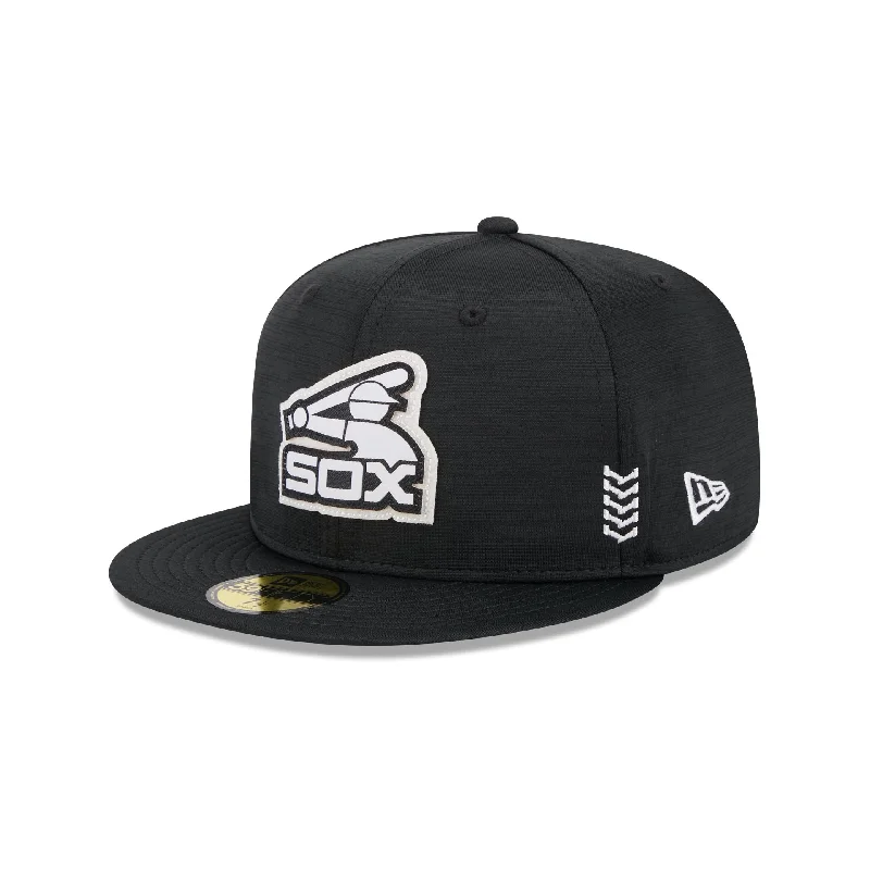 Chicago White Sox 2024 Clubhouse Black 59FIFTY Fitted Hat