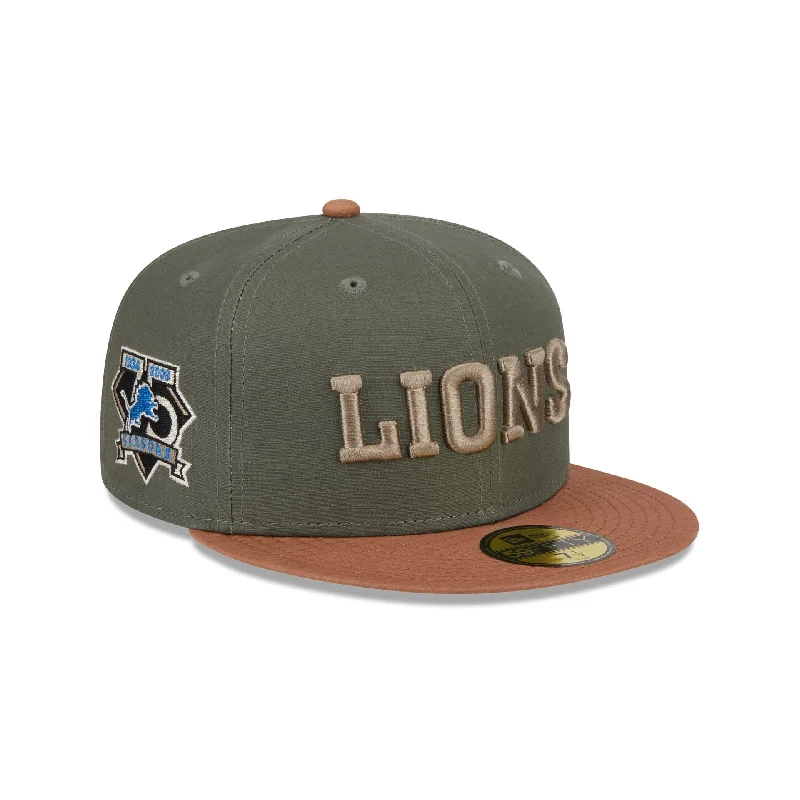 Detroit Lions Ripstop 59FIFTY Fitted Hat