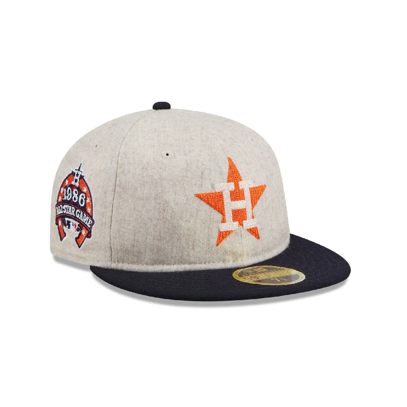 Houston Astros Melton Wool Retro Crown 59FIFTY Fitted Hat