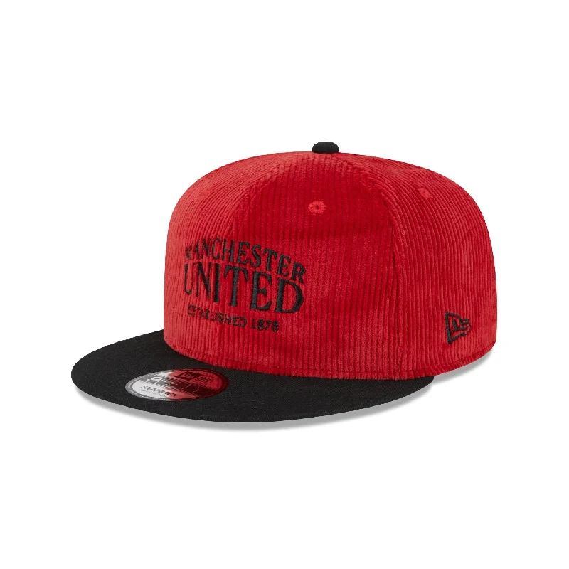 Manchester United Red Corduroy 9FIFTY Snapback Hat