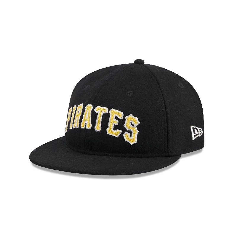 Pittsburgh Pirates Melton Wool Retro Crown 9FIFTY Adjustable Hat