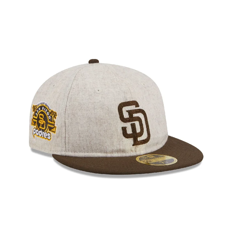 San Diego Padres Melton Wool Retro Crown 59FIFTY Fitted Hat