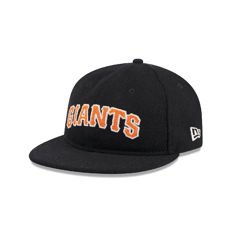 San Francisco Giants Melton Wool Retro Crown 9FIFTY Adjustable Hat