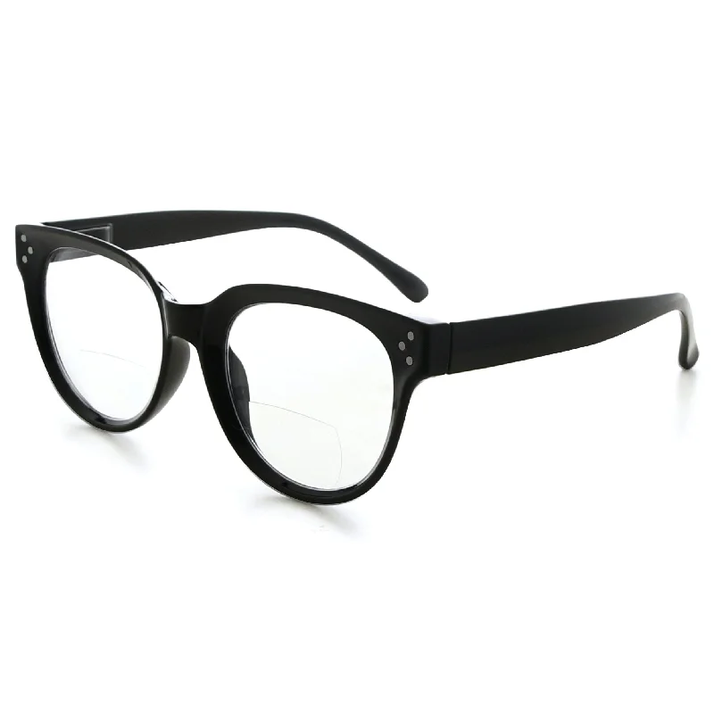 Thick Frame Trendy Style Bifocal Reading Glasses BR9110