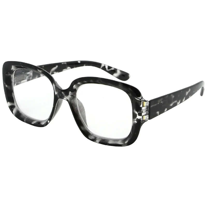 Stylish Thicker Reading Glasses Square Readers R2035