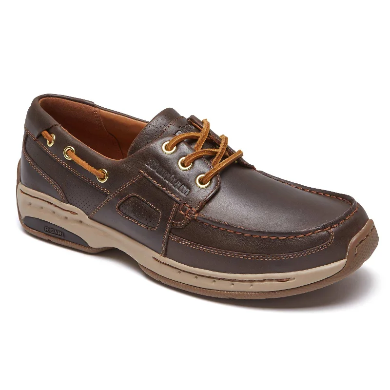 men casual shoes with EVA sole-Captain - Dark Brown