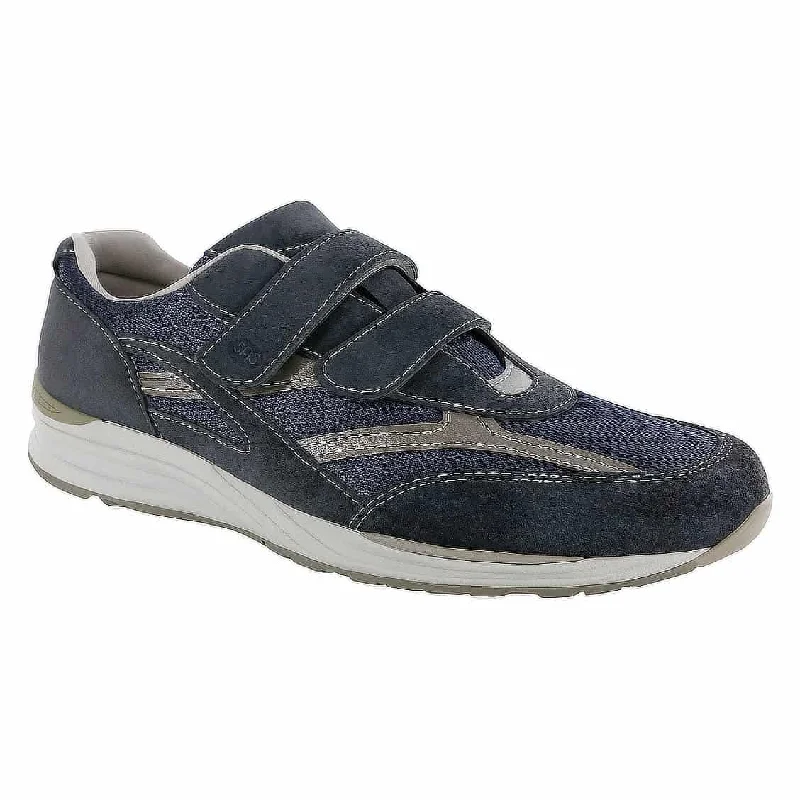 men casual shoes for rain-JV - Navy Mesh