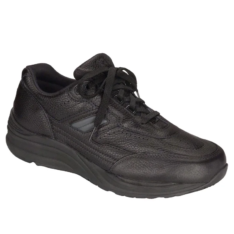 men casual shoes with memory foam-Journey - Black