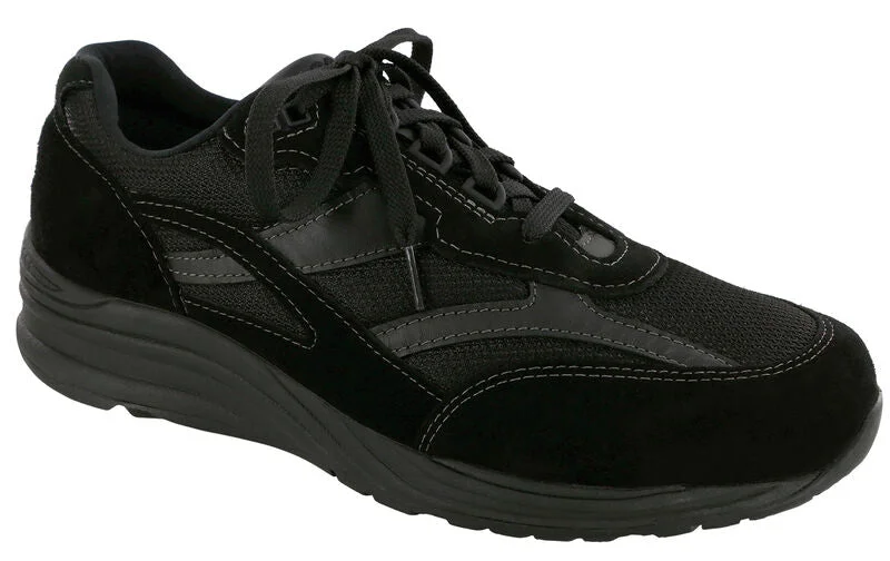 men casual shoes for stylish comfort-Journey Mesh - Black