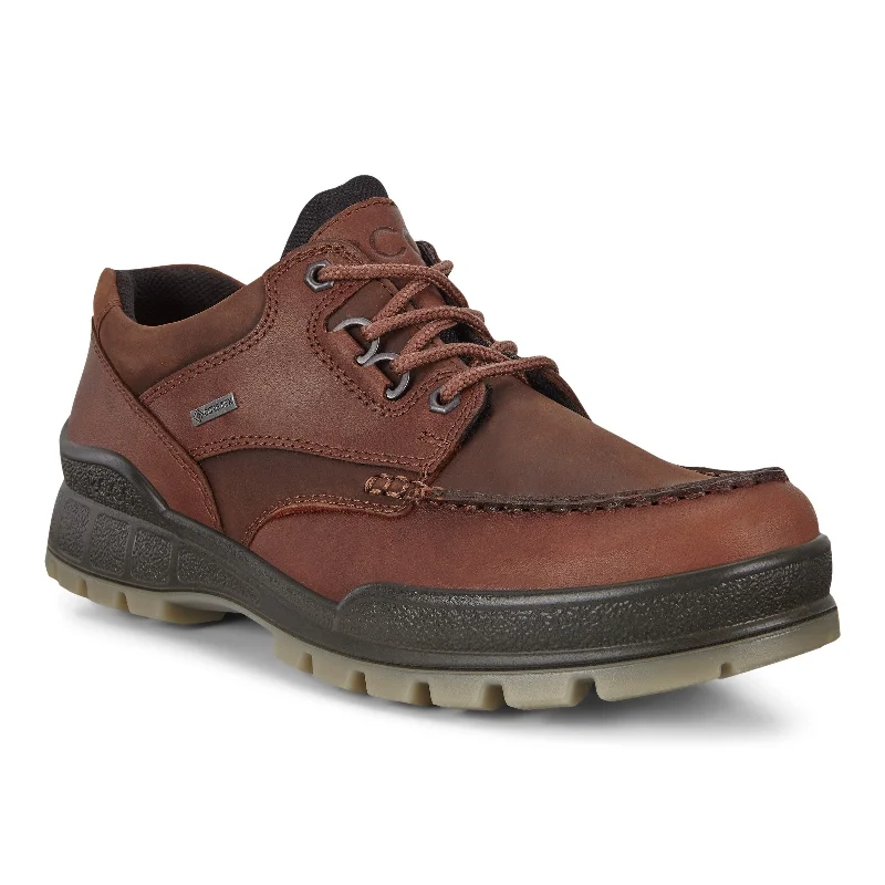 men casual shoes in brown leather-Track 25 Low - Bison - Men's