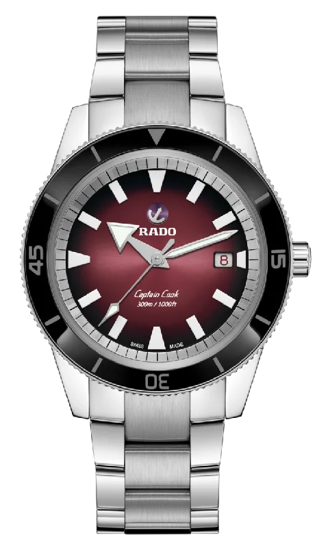 Rado  Captain Cook Men Analog Stainless Steel Automatic Watch R32105353