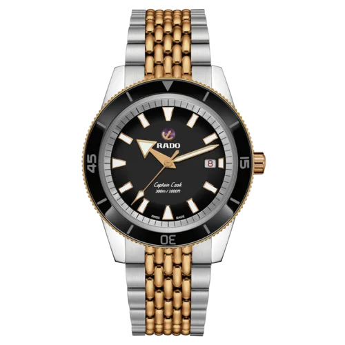 Rado  Captain Cook Men Analog Stainless Steel Automatic Watch R32137153